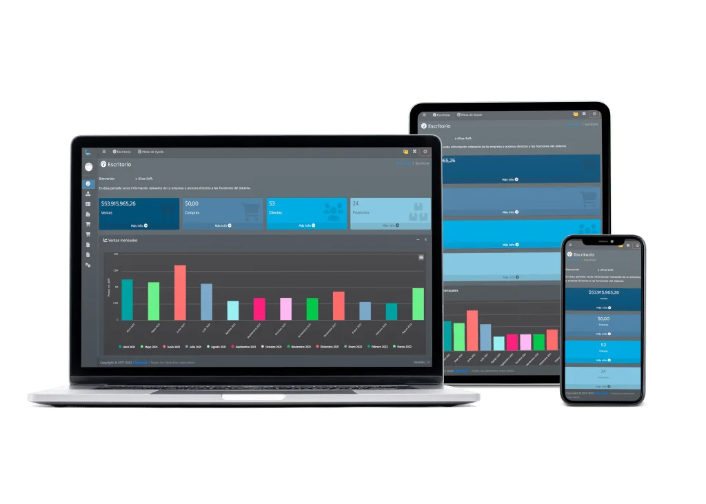 Sistema ONLINE de gestion para empresas en Argentina