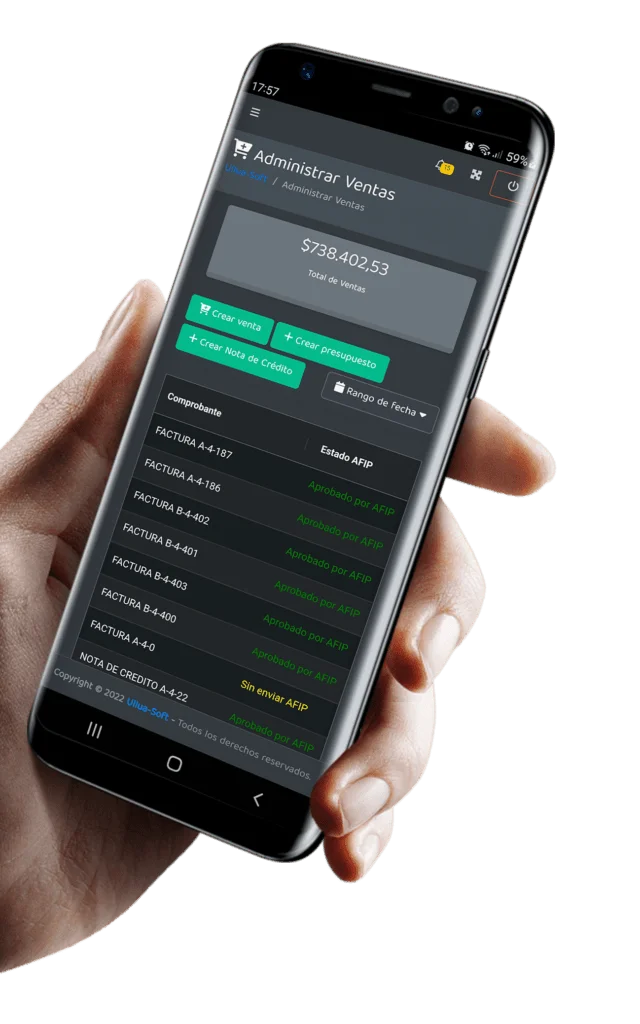 Sistema ONLINE de gestion para empresas en Argentina